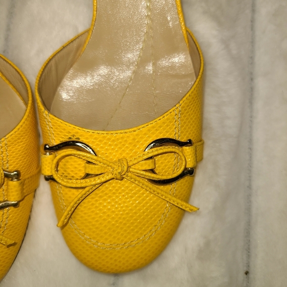 Kate Spade Yellow Women's Sandals - Picture 2 of 11